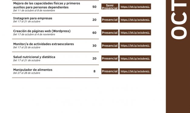 La Laguna incorpora la formación para monitores extraescolares en su oferta de cursos gratuitos para personas desempleadas ante la puesta en marcha del nuevo servicio local