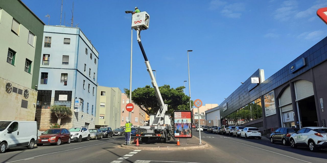 Las nuevas luminarias led permiten a La Laguna el ahorro de 400.000 euros