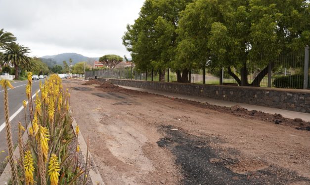 La Laguna acondiciona uno de los exteriores del parque de La Vega para facilitar el estacionamiento de vehículos