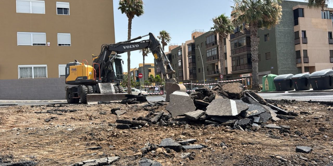 La Laguna inicia las obras de acondicionamiento de la avenida Gandhi