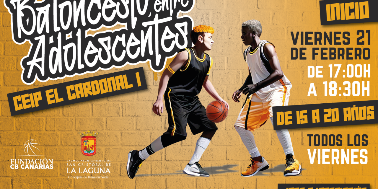 La Fundación C.B. Canarias y La Laguna ponen en marcha ‘Baloncesto entre adolescentes’