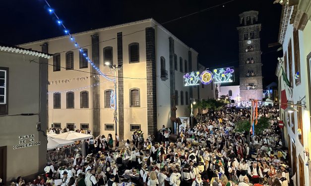El Ayuntamiento de La Laguna habilita cien mesas más para el Baile de Magos de San Benito