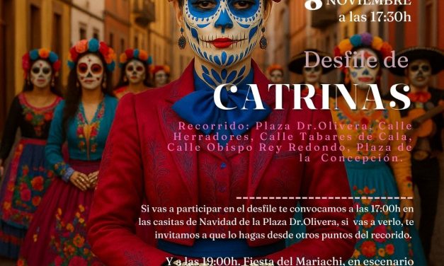 El desfile de catrinas en La Laguna pone este sábado el colofón a la iniciativa Patrimonio Cruzados