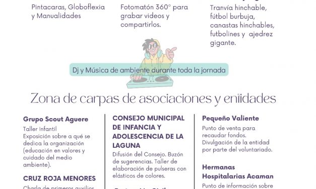 La Laguna diseña un amplio programa de actividades por el Día Mundial de la Infancia