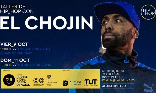 El Chojin llega a La Laguna para impartir dos talleres de hip hop para menores de entre 12 y 18 años
