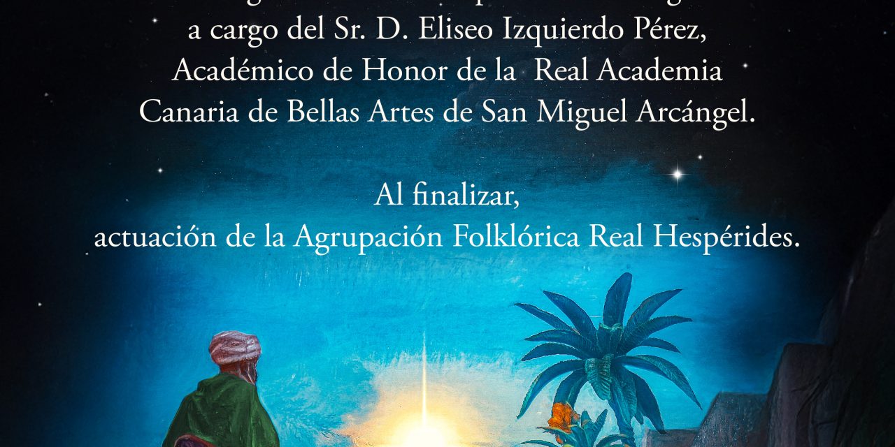 La Laguna celebra el tradicional pregón de la Navidad en la iglesia de La Concepción