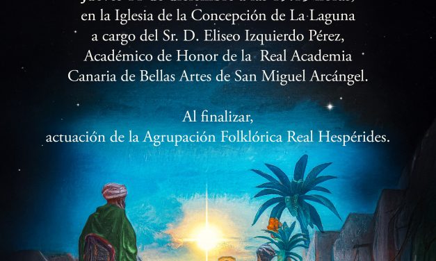 La Laguna celebra el tradicional pregón de la Navidad en la iglesia de La Concepción