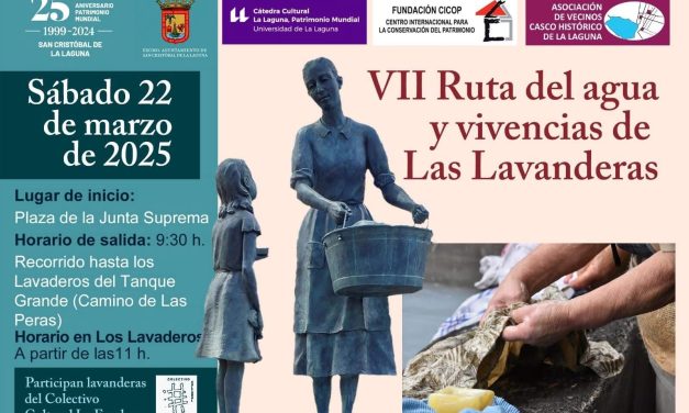 La ruta del agua y vivencias de las lavanderas de La Laguna regresa el 22 de marzo