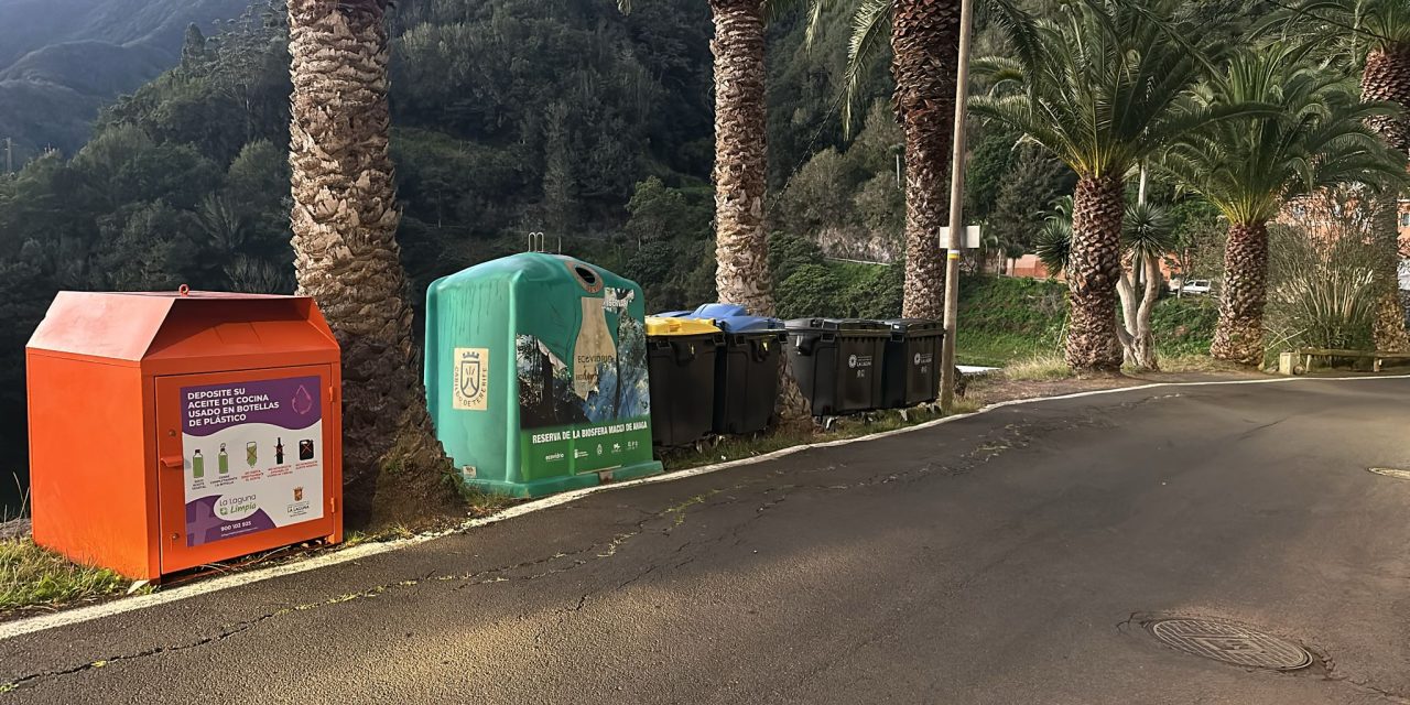 La Laguna duplica el número de contenedores de aceite doméstico instalados en todos los barrios