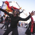 La Laguna recupera el imaginario del antiguo Corpus con el desfile ‘Diablos y Tarasca’