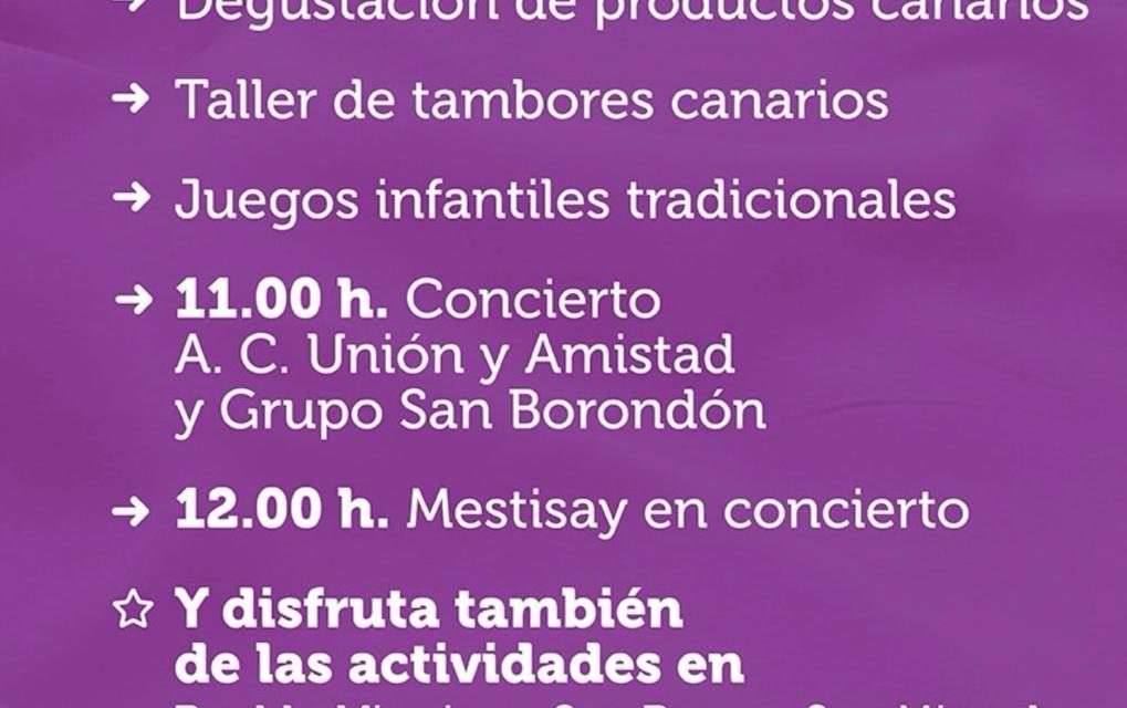 La Laguna celebra el Día de Canarias con una programación especial que se distribuirá por once localizaciones del municipio