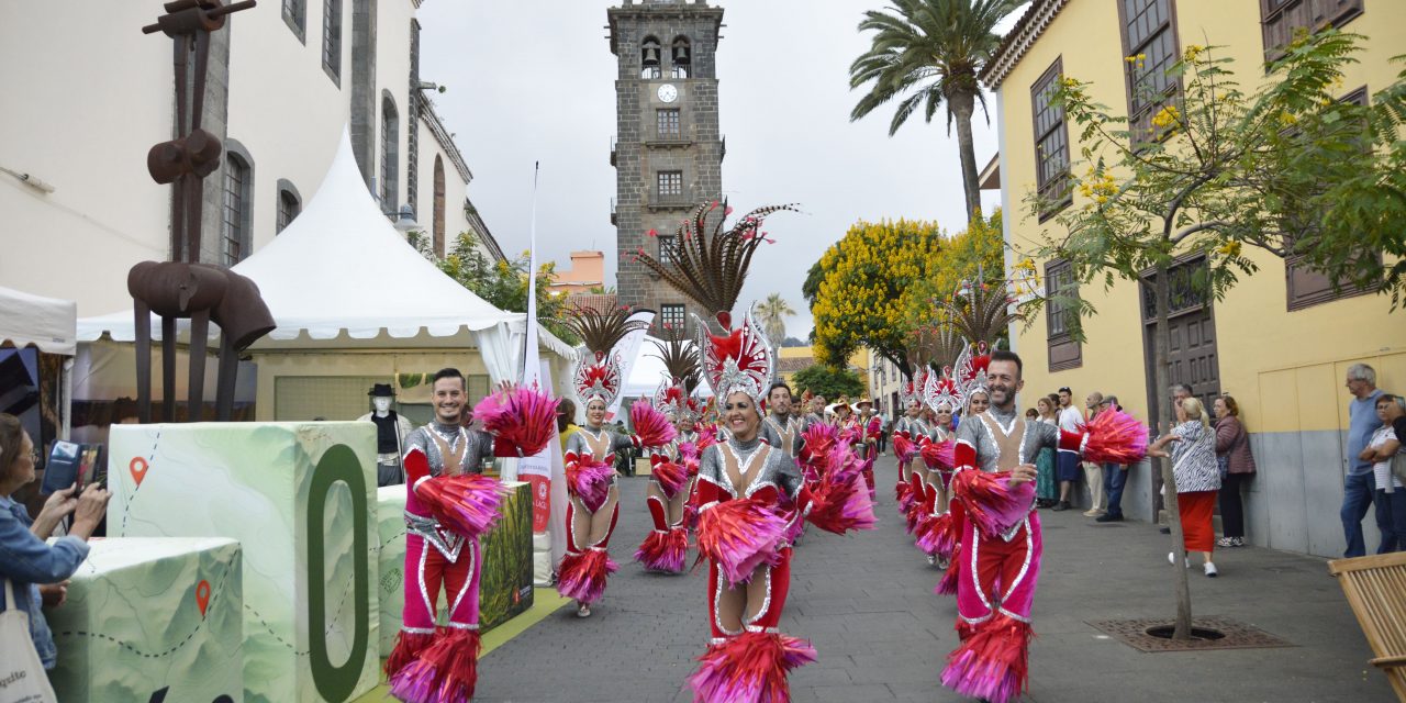 Las calles de La Laguna acogen con éxito las actividades dedicadas al Día Mundial del Turismo