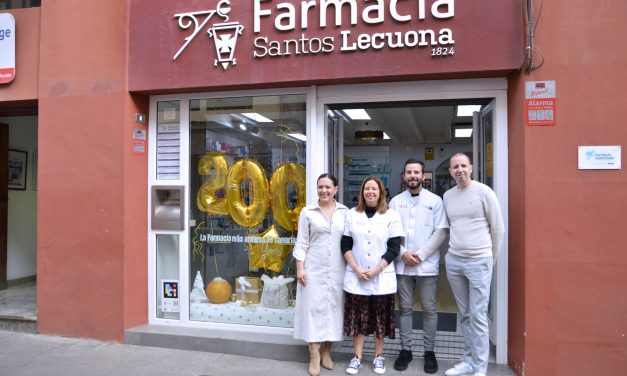 La farmacia Santos Lecuona celebra 200 años de historia en La Laguna, la más antigua de Canarias