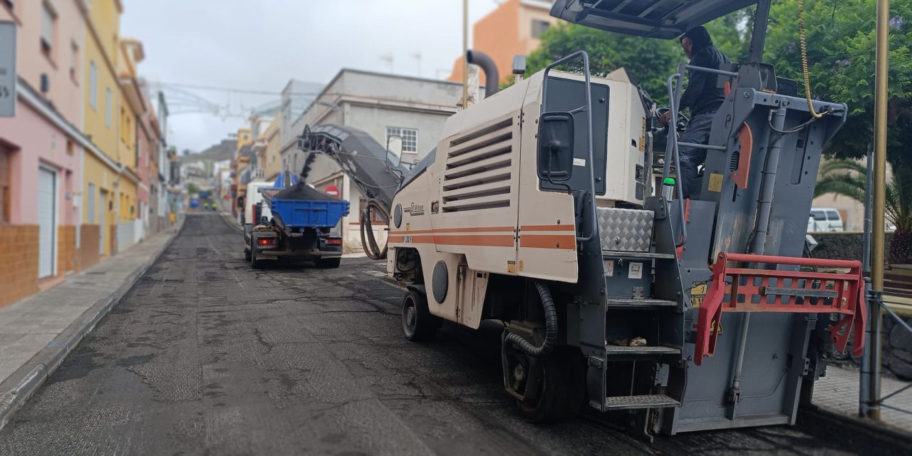 La Laguna inicia los trabajos de mejora de la calle Francisco Afonso Carrillo, en La Verdellada