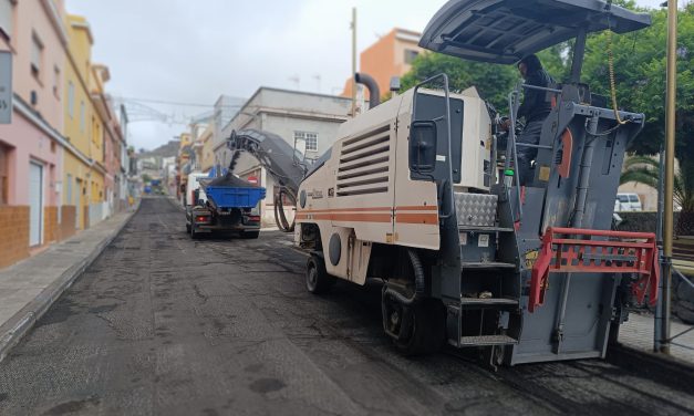 La Laguna inicia los trabajos de mejora de la calle Francisco Afonso Carrillo, en La Verdellada