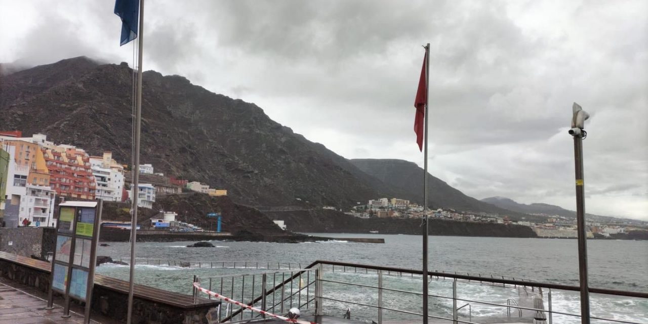Incidencias en el municipio de La Laguna por la tormenta tropical Hermine.