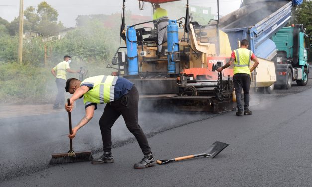 La Laguna inicia los trabajos de reasfaltado de la calle Las Viñas, en Valle Tabares