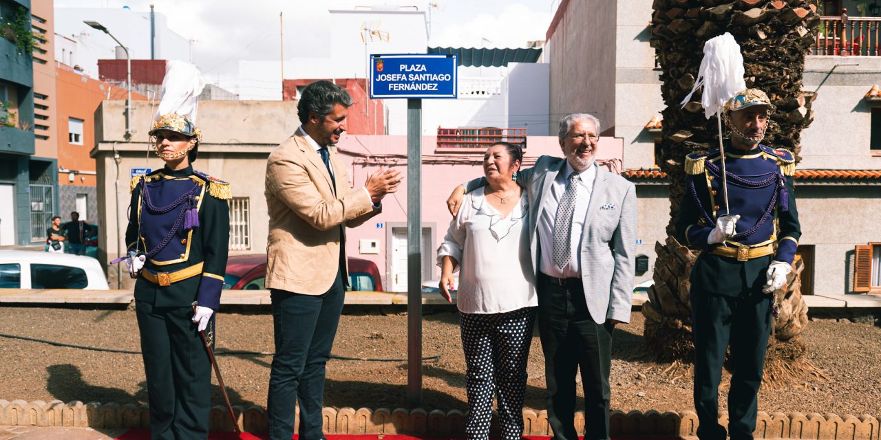 La Laguna dedica una plaza en La Cuesta a Josefa Santiago Fernández