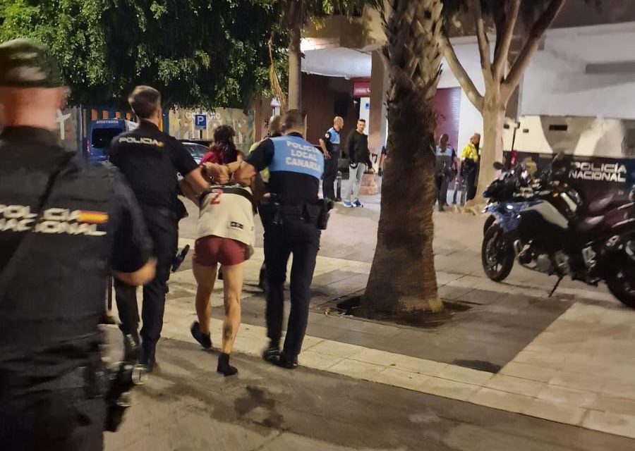 Detenido el presunto autor de una agresión con arma blanca en la plaza Víctor Zurita Soler de La Laguna