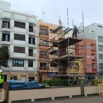 La Laguna concluye la limpieza integral de la estatua de La Milagrosa dentro de la segunda fase del Programa municipal de restauración de esculturas
