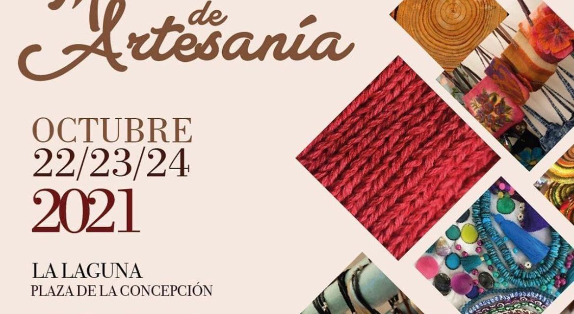 La plaza de La Concepción se viste de tradición y creatividad con el regreso de la Muestra anual de Artesanía de La Laguna