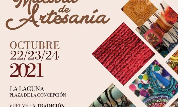 La plaza de La Concepción se viste de tradición y creatividad con el regreso de la Muestra anual de Artesanía de La Laguna