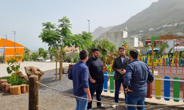 El Ayuntamiento abre en Tejina un gran parque de 2.100 metros cuadrados