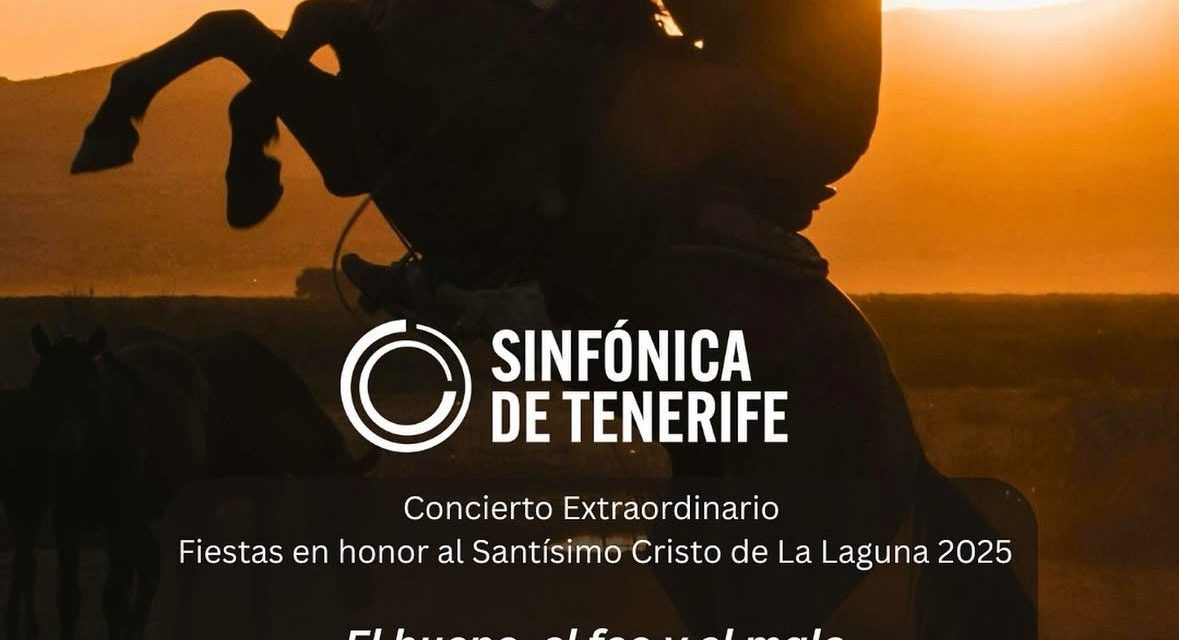 La Sinfónica de Tenerife trae el espíritu del ‘western’ a las Fiestas del Cristo de La Laguna