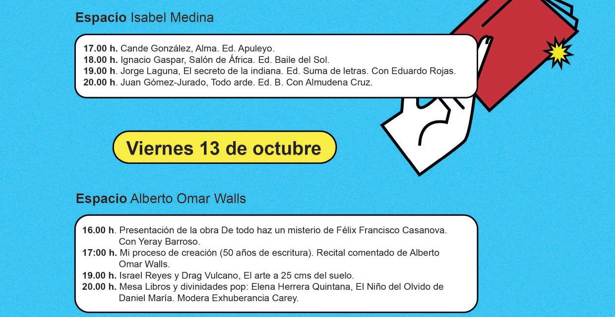 La Laguna acoge la Feria del Libro con 50 carpas de exposición y 100 actividades de promoción a la lectura