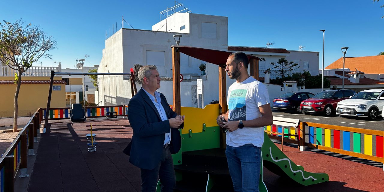 Villa Hilaria estrena su renovado parque infantil inclusivo