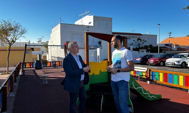 Villa Hilaria estrena su renovado parque infantil inclusivo