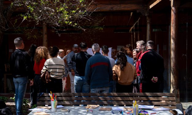La Biblioteca Municipal de La Laguna acoge ‘Patios entrelazados: los tiempos habitados’, una exposición sobre arte, salud mental y libertad