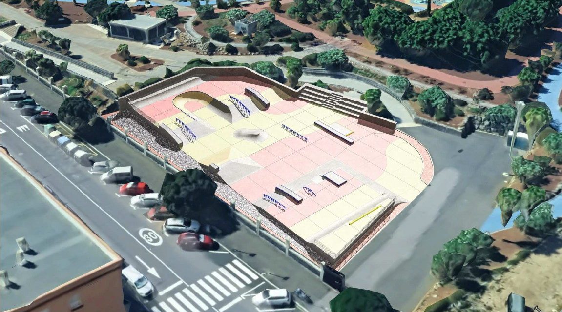 El Ayuntamiento de La Laguna mejorará las prestaciones del Skatepark de Las Mantecas con nuevas instalaciones y equipamientos