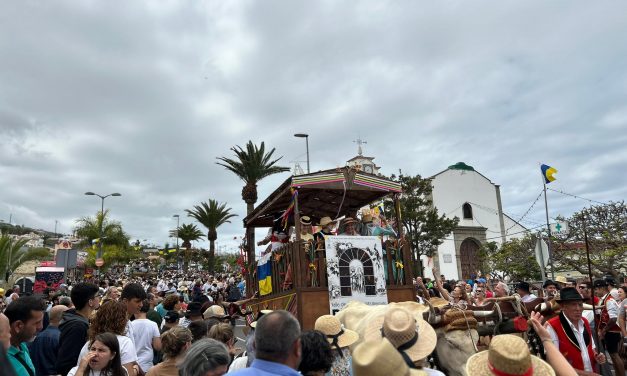 Unas 3.000 personas participan en la 75 edición de la romería de Valle de Guerra