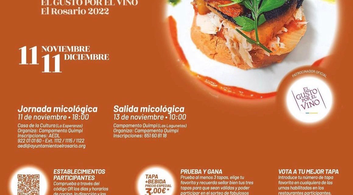 Trece creaciones distintas conforman la Ruta de la Tapa de Setas en su décimo aniversario