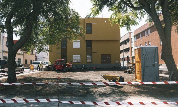 El Ayuntamiento inicia las obras en la plaza de Tamarco para convertirla en un espacio de ocio moderno y accesible