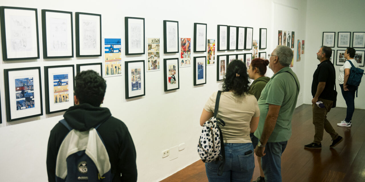 La Laguna acoge la exposición ‘Mararía’, una revisión del personaje literario de Rafael Arozarena a través del cómic