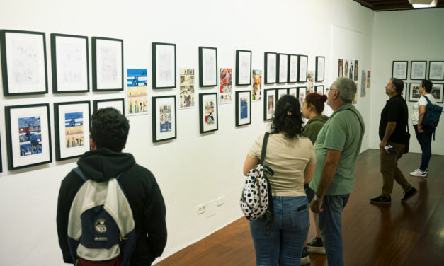 La Laguna acoge la exposición ‘Mararía’, una revisión del personaje literario de Rafael Arozarena a través del cómic
