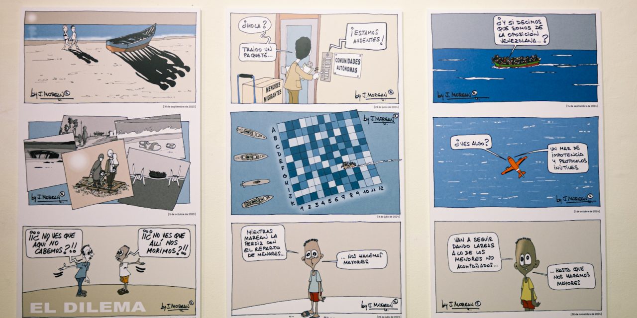 La Laguna acoge dos muestras dedicadas a la representación del fenómeno migratorio en el mundo del comic