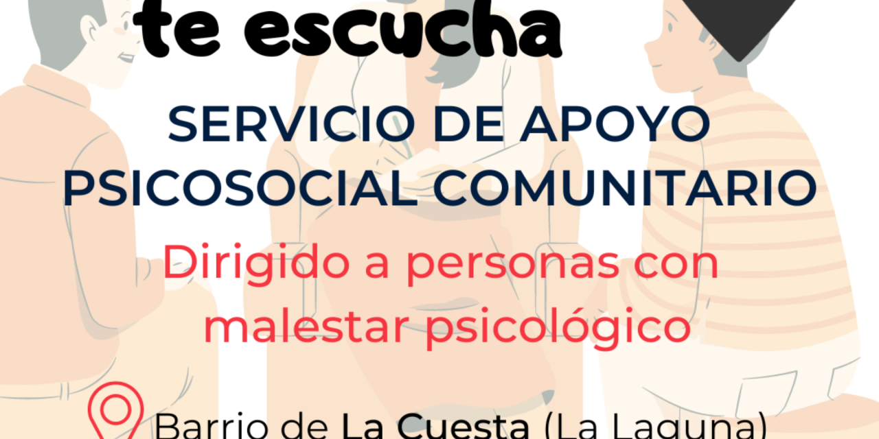 La Concejalía de Sanidad de La Laguna y Cruz Roja lanzan el programa de apoyo psicosocial comunitario ‘El barrio que te escucha’