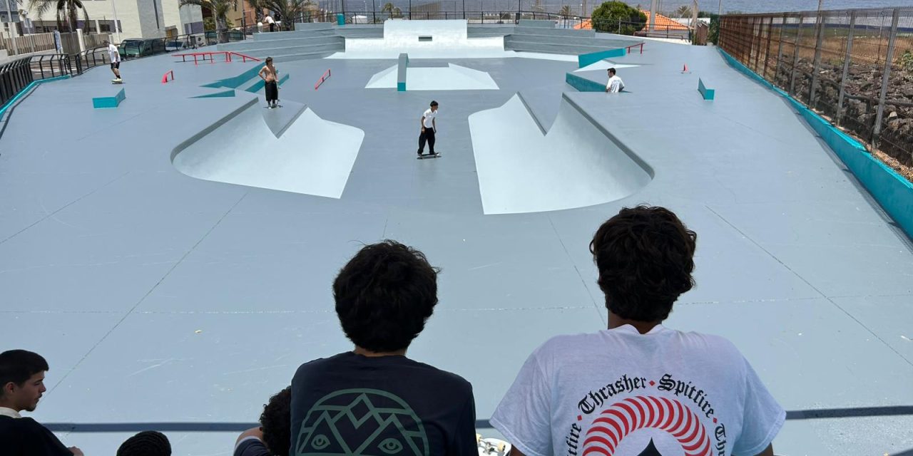 El Ayuntamiento de La Laguna concluye la remodelación del Skatepark de Punta del Hidalgo