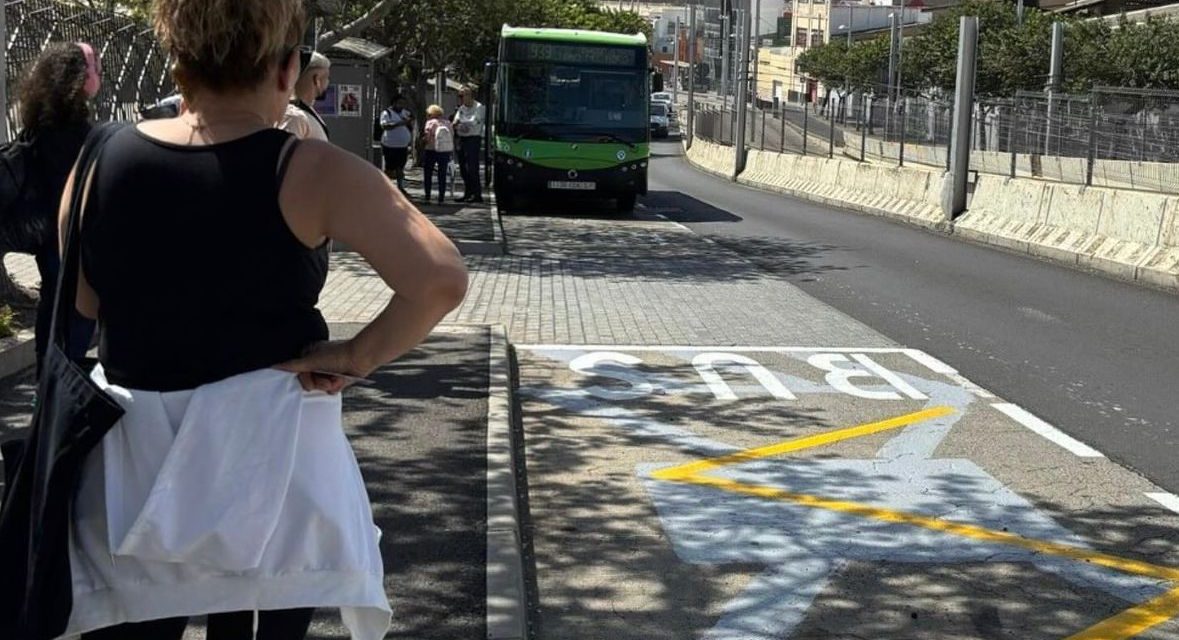 La parada de guaguas de San José Obrero, en Taco, se traslada a una nueva ubicación más segura y cómoda