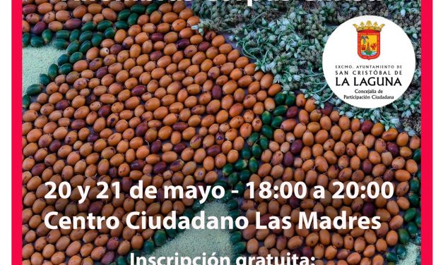 Participación Ciudadana promueve talleres de confección de alfombras para contribuir a preservar la tradición del Corpus Christi