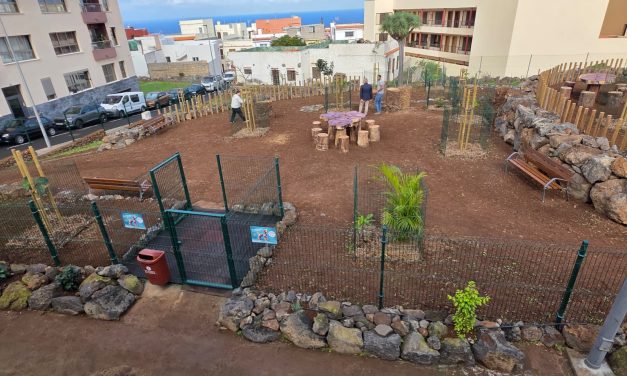 La Laguna reabre el parque canino de Tejina tras una reforma integral