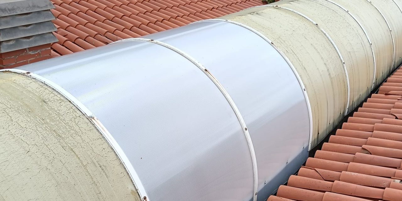 La Laguna repara la techumbre de Valle Colino y garantiza el bienestar animal tras los daños de la borrasca Therese