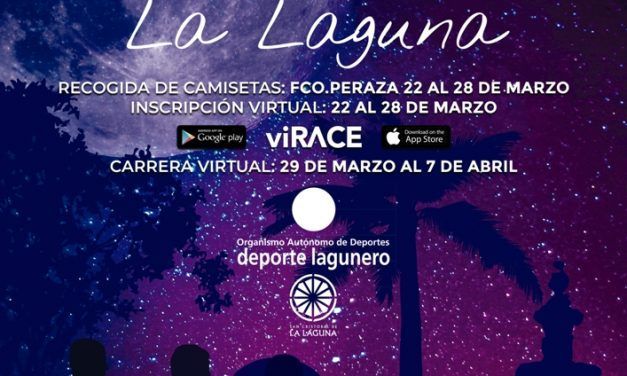 La X edición de la Carrera Nocturna Ciudad de La Laguna se celebrará del 29 de marzo al 7 de abril de manera virtual