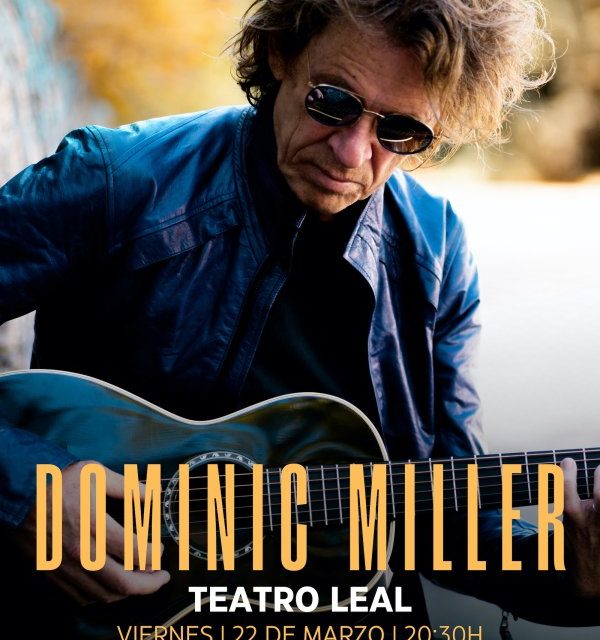 Dominic Miller, guitarrista de Sting, presenta ‘Vagabond’ en el Teatro Leal