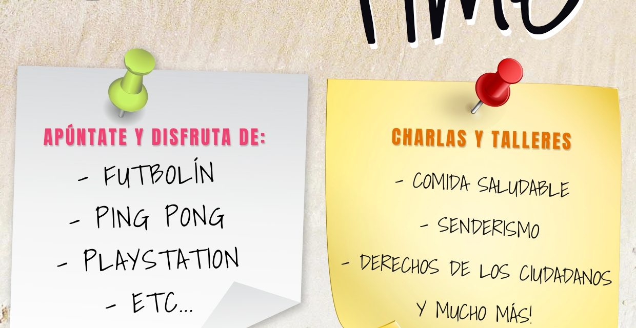 Educación lanza un programa de actividades de ocio saludable para jóvenes durante el verano